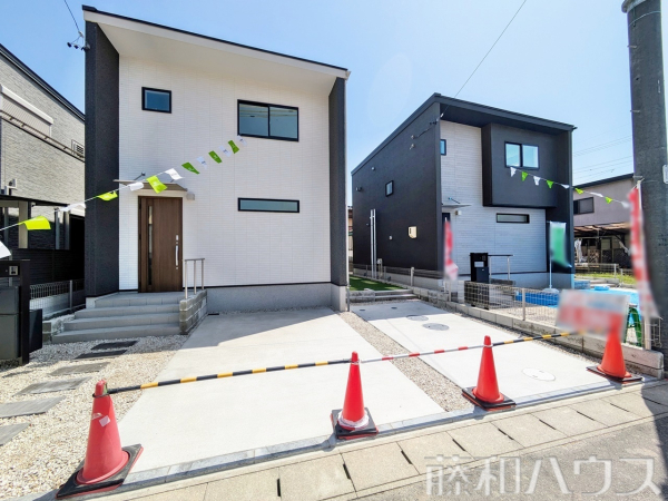全景　手前1号棟　【北名古屋市六ツ師町田】