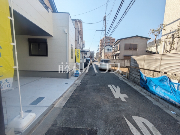 接道状況および現場風景　【練馬区大泉学園町１丁目】