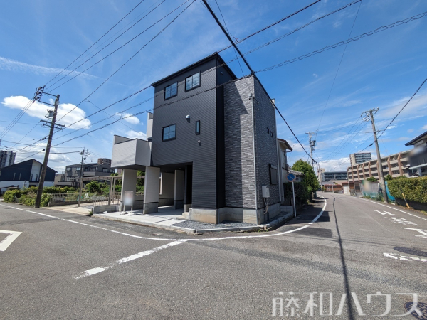 接道状況および現場風景　【春日井市貴船町】