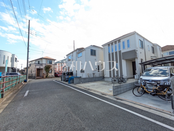 接道状況および現場風景　【練馬区西大泉４丁目】