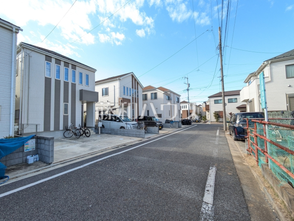 接道状況および現場風景　【練馬区西大泉４丁目】