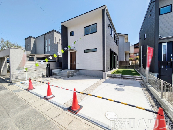 1号棟　外観および庭　【北名古屋市六ツ師町田】