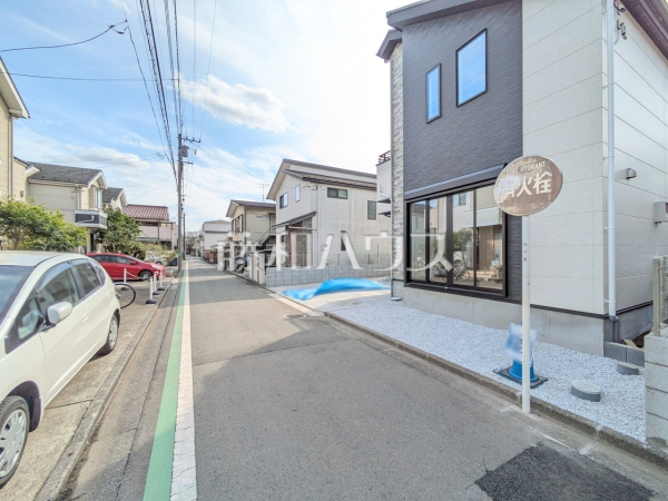 接道状況および現場風景　【小平市小川町１丁目】