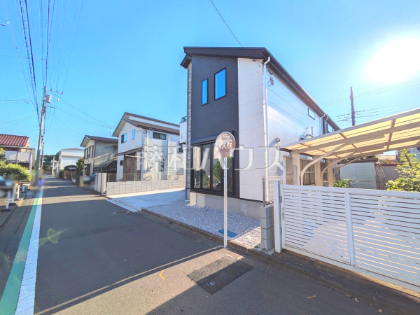 接道状況および現場風景　【小平市小川町１丁目】