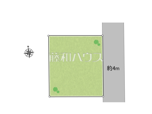 全体区画図　【小平市小川町１丁目】