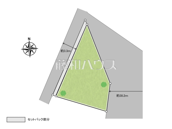 区画図　【日野市落川】 周辺環境はもちろん、日当たりや設備仕様など、実際に行ってみないと分からないことも多くございます。営業担当がご案内いたしますので、お気軽にお問い合わせください。  