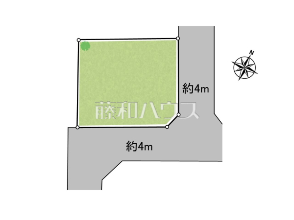 全体区画図　【練馬区石神井台２丁目】