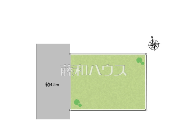 全体区画図　【小平市小川町１丁目】