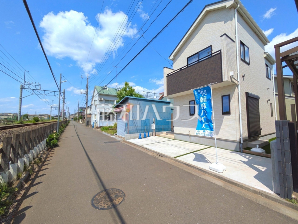 接道状況および現場風景　【小平市小川町１丁目】