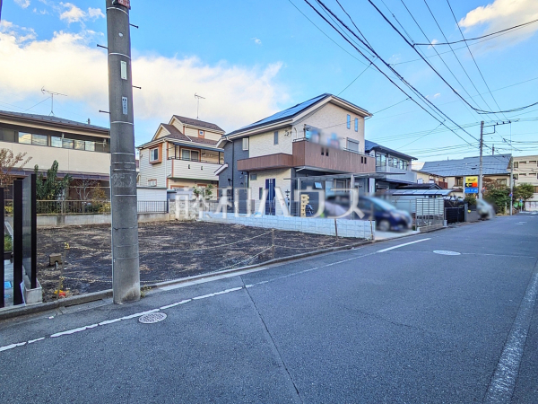 接道状況および現場風景　【三鷹市深大寺２丁目】