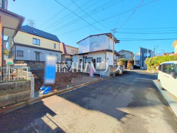 接道状況および現場風景　【新座市野寺３丁目】