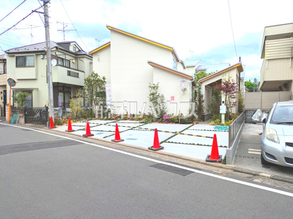 接道状況および現場風景　【東村山市萩山町２丁目】
