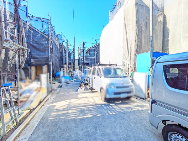 接道状況および現場風景　【国分寺市西町５丁目】
