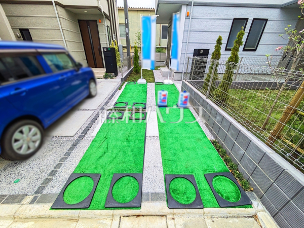 K号棟　カースペース　【国分寺市西町５丁目】
来客時や駐輪スペースとしても利用可能なカースペース　