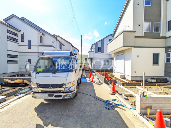 接道状況および現場風景　【国分寺市西町５丁目】