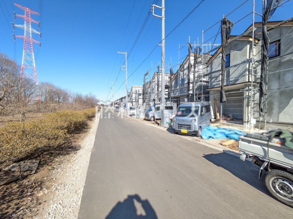 接道状況および現場風景　【国分寺市新町１丁目】