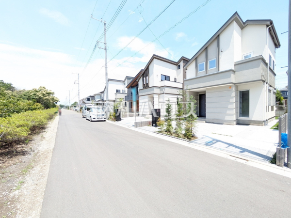 接道状況および現場風景　【国分寺市新町１丁目】