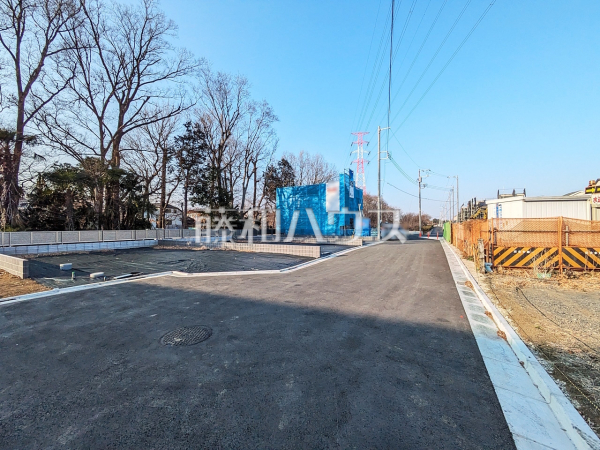 接道状況および現場風景　【国分寺市新町１丁目】