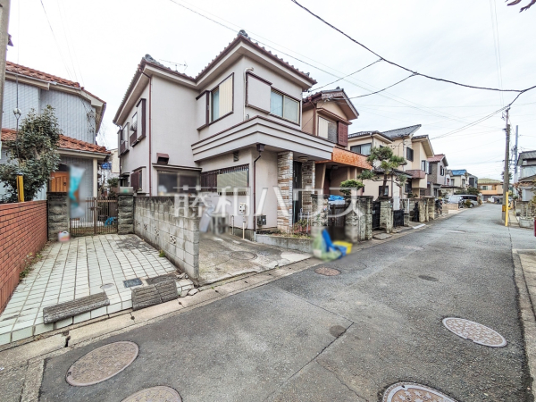 接道状況および現場風景　【新座市馬場２丁目】