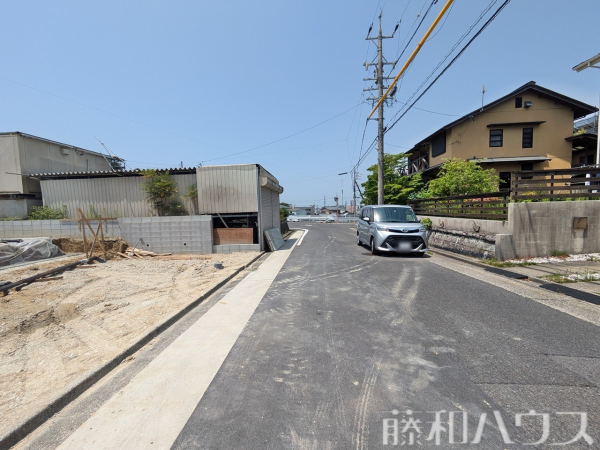 接道状況および現場風景　【名古屋市守山区深沢１丁目】
