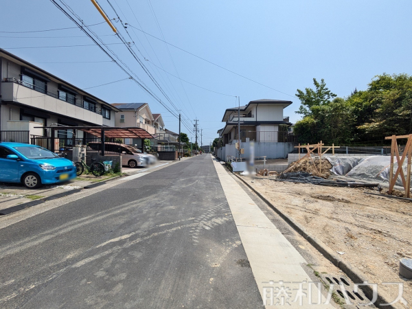 接道状況および現場風景　【名古屋市守山区深沢１丁目】