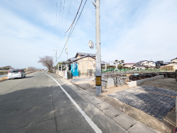接道状況および現場風景　【福岡市早良区四箇１丁目】