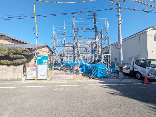 現在建築中の物件です！物件の内部構造などは今しか見られません。完成前の状態もご確認ください。是非ご見学のお問合せを！　