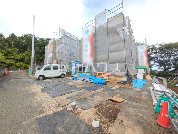 接道状況および現場風景　【東大和市芋窪１丁目】