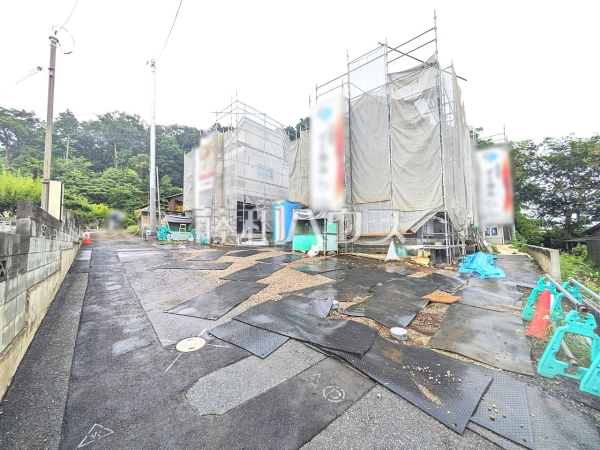 接道状況および現場風景　【東大和市芋窪１丁目】
