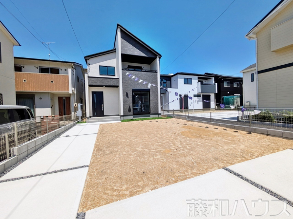 1号棟　外観および庭　【名古屋市北区喜惣治２丁目】