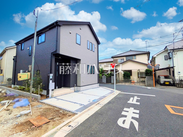 接道状況および現場風景　【練馬区南大泉１丁目】