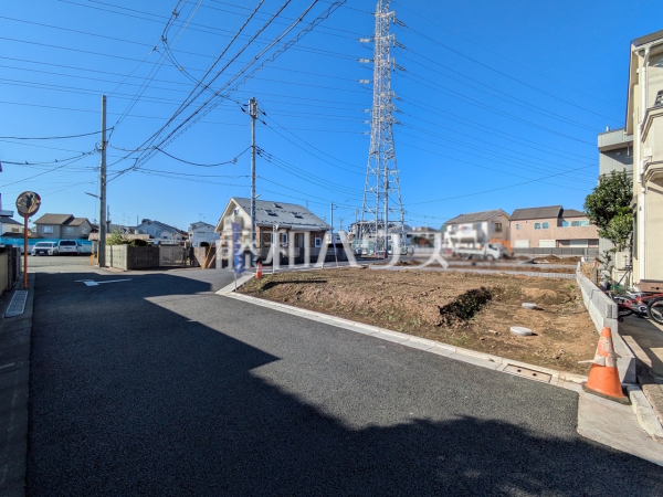 接道状況および現場風景　【練馬区南大泉１丁目】