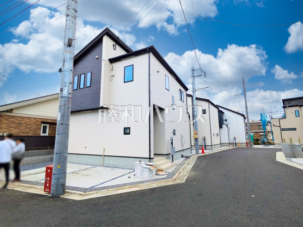 接道状況および現場風景　【練馬区南大泉１丁目】