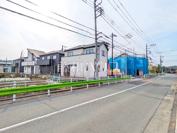 接道状況および現場風景　【昭島市拝島町５丁目】