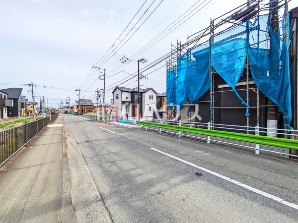 接道状況および現場風景　【昭島市拝島町５丁目】