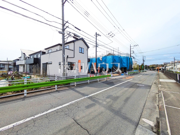 接道状況および現場風景　【昭島市拝島町５丁目】