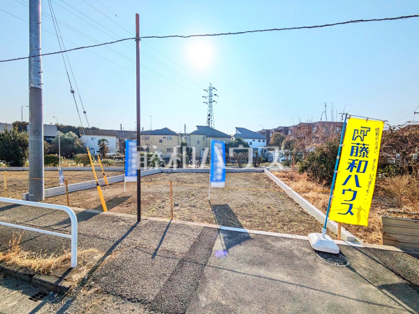 ≪1号地　外観≫綺麗な整形地のため、思い描いているイメージをカタチにしやすい土地　【府中市小柳町２丁目】