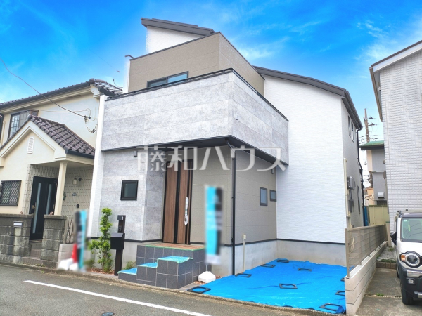 接道状況および現場風景　【昭島市昭和町３丁目】