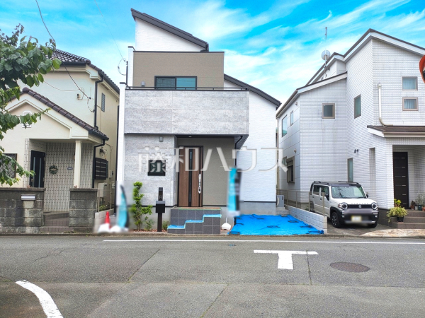 接道状況および現場風景　【昭島市昭和町３丁目】