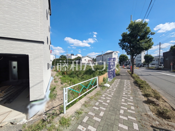 接道状況および現場風景　【府中市日新町３丁目】