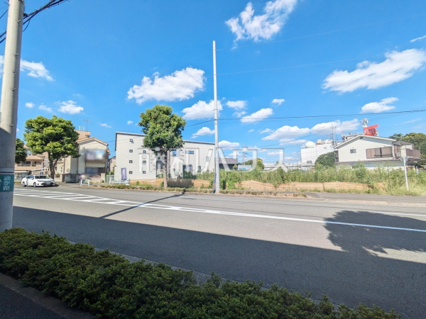 接道状況および現場風景　【府中市日新町３丁目】