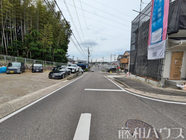 接道状況および現場風景　【名古屋市守山区吉根南】