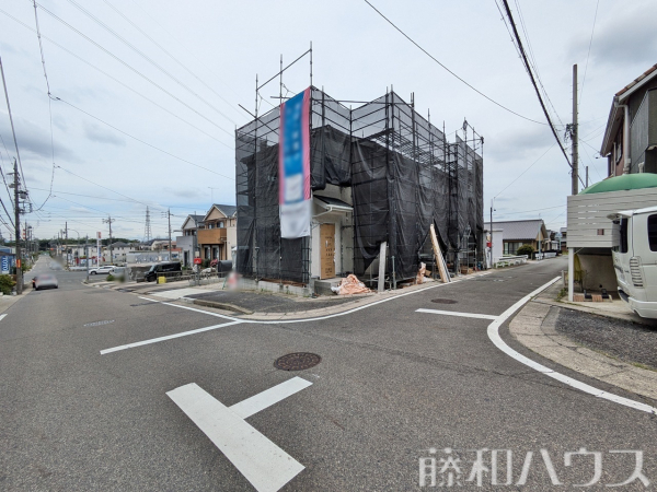 接道状況および現場風景　【名古屋市守山区吉根南】
