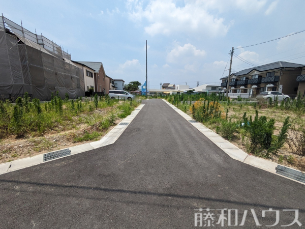 敷地内　接道状況および現場風景　【春日井市宮町字宮町】