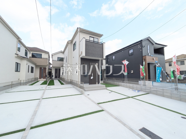 D号棟　外観　建物完成済のため、いつでもご内覧可能です。　【福岡市早良区飯倉４丁目】