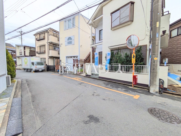 接道状況および現場風景　【新座市野寺２丁目】