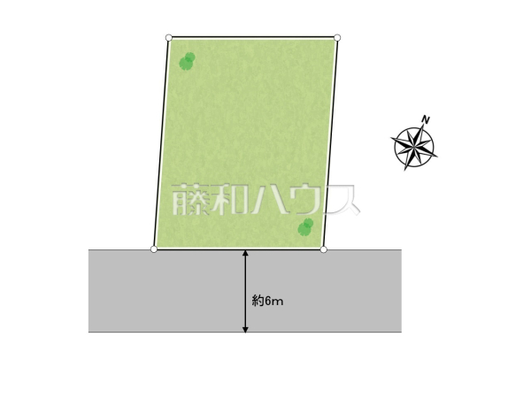 全体区画図　【八王子市南陽台３丁目】