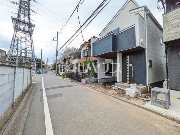 接道状況および現場風景　【練馬区関町東１丁目】