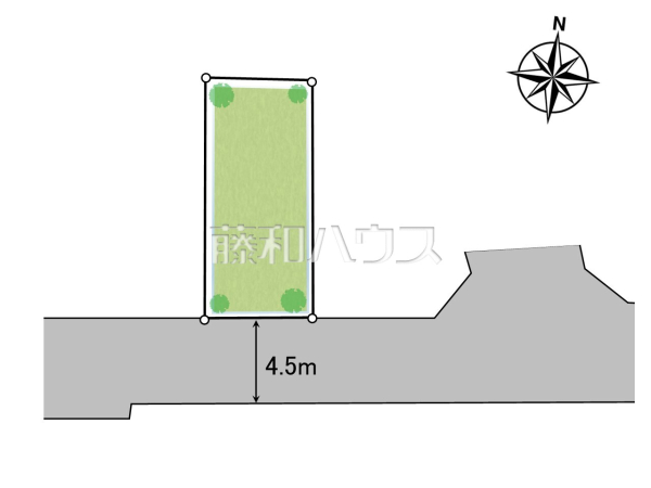 全体区画図　【練馬区関町東１丁目】
