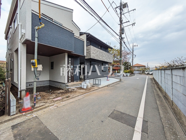 接道状況および現場風景　【練馬区関町東１丁目】